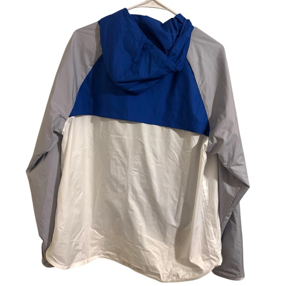 Nike Windbreaker Blue & Grey Athletic - Picture 2 of 3